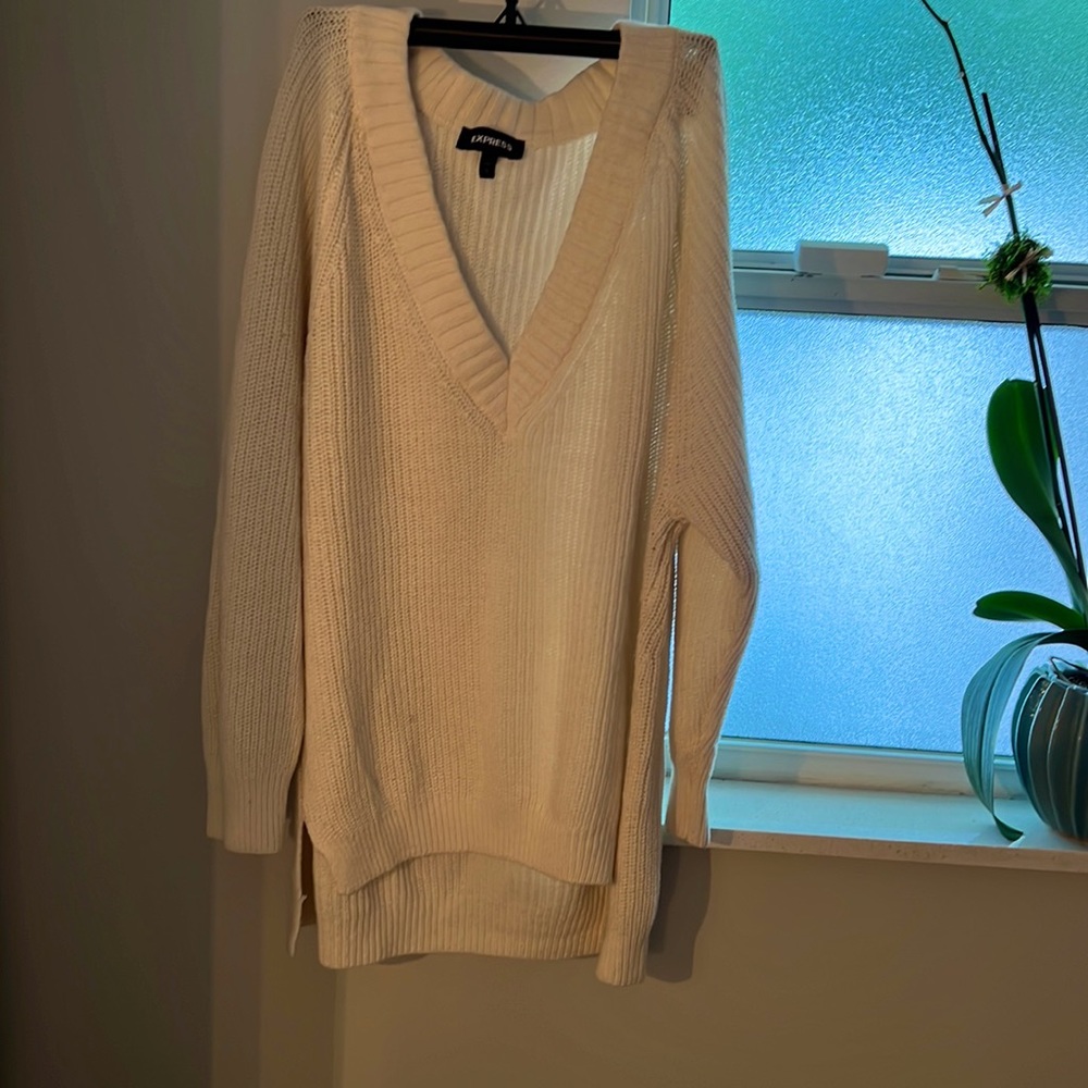 Oversized Ivory Sweater